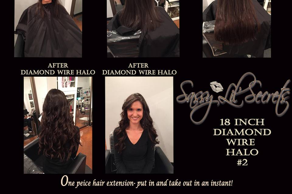 Sassy Lil' Secrets, INSTANT Hair Extensions