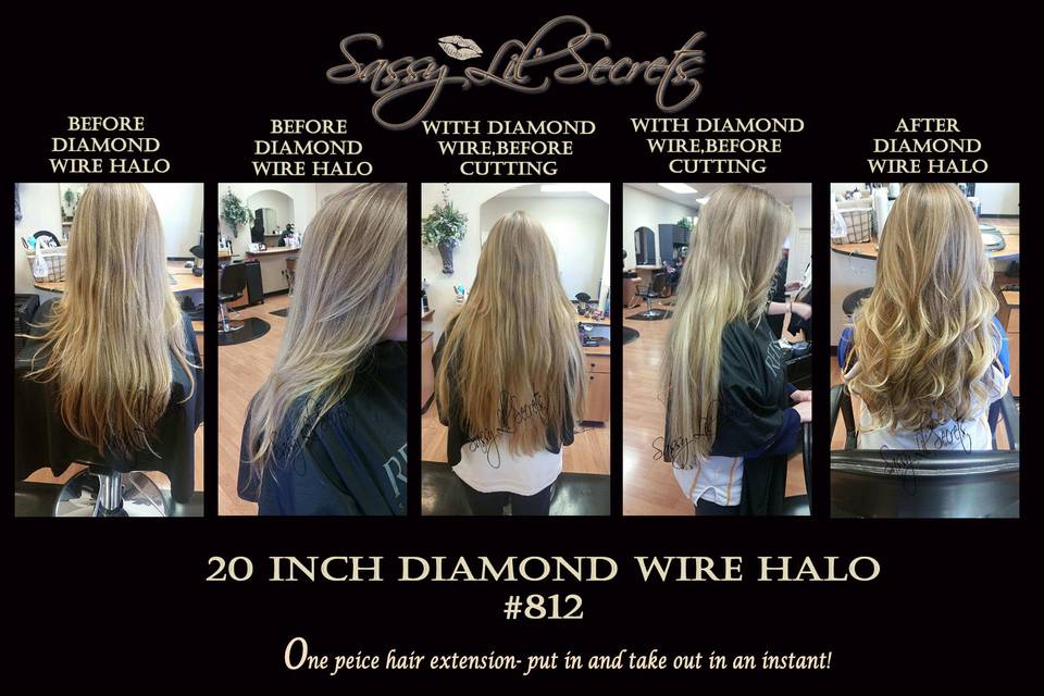 Sassy Lil' Secrets, INSTANT Hair Extensions