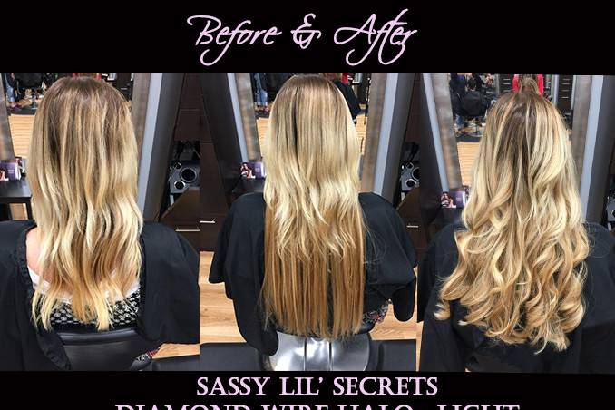 Sassy Lil' Secrets, INSTANT Hair Extensions