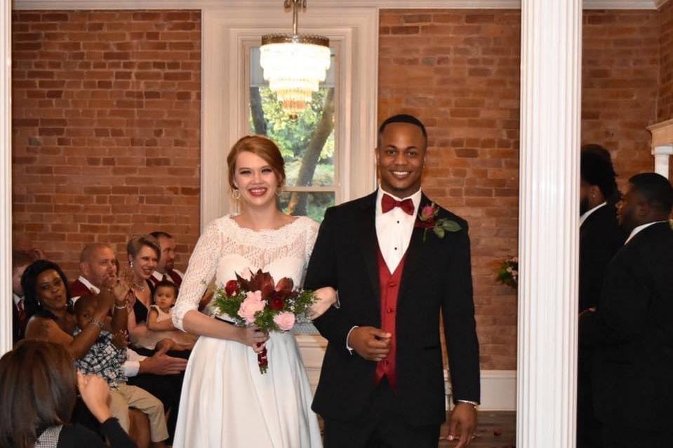 Indoor Wedding Ceremony