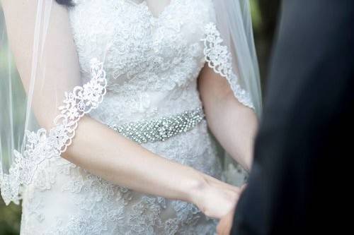 Bride during the wedding