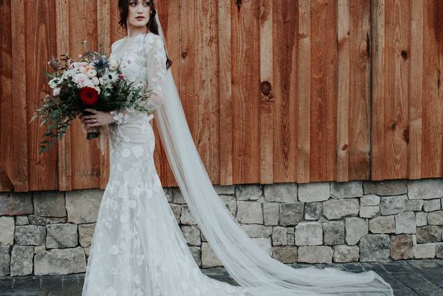Bride full body shot
