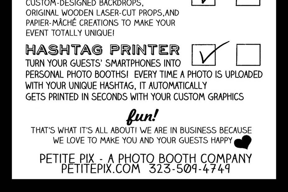 Petite Pix - A Photo Booth Company