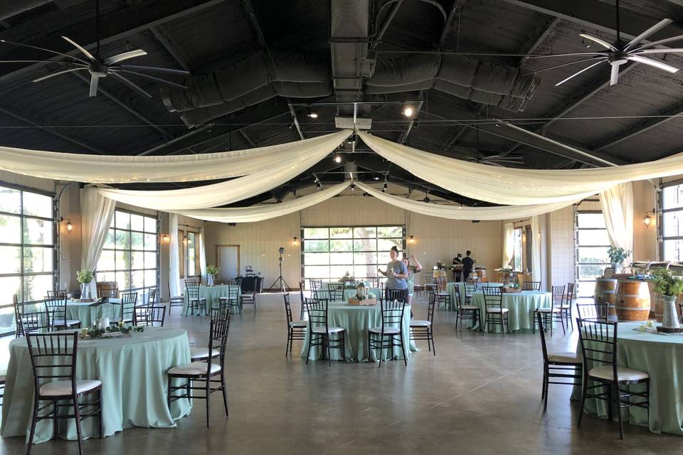 Reception setup