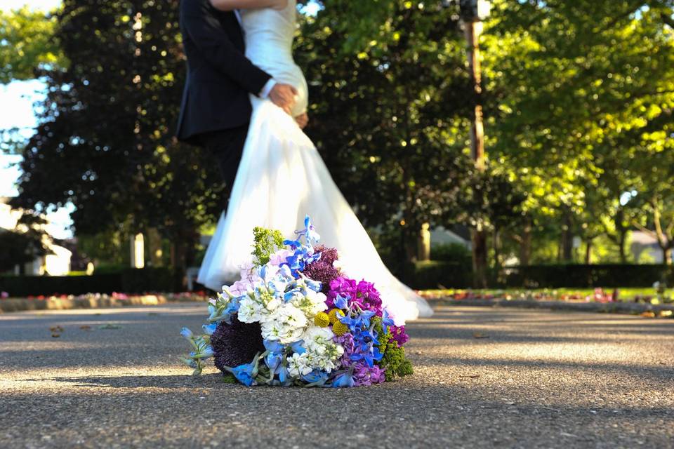 The newlyweds