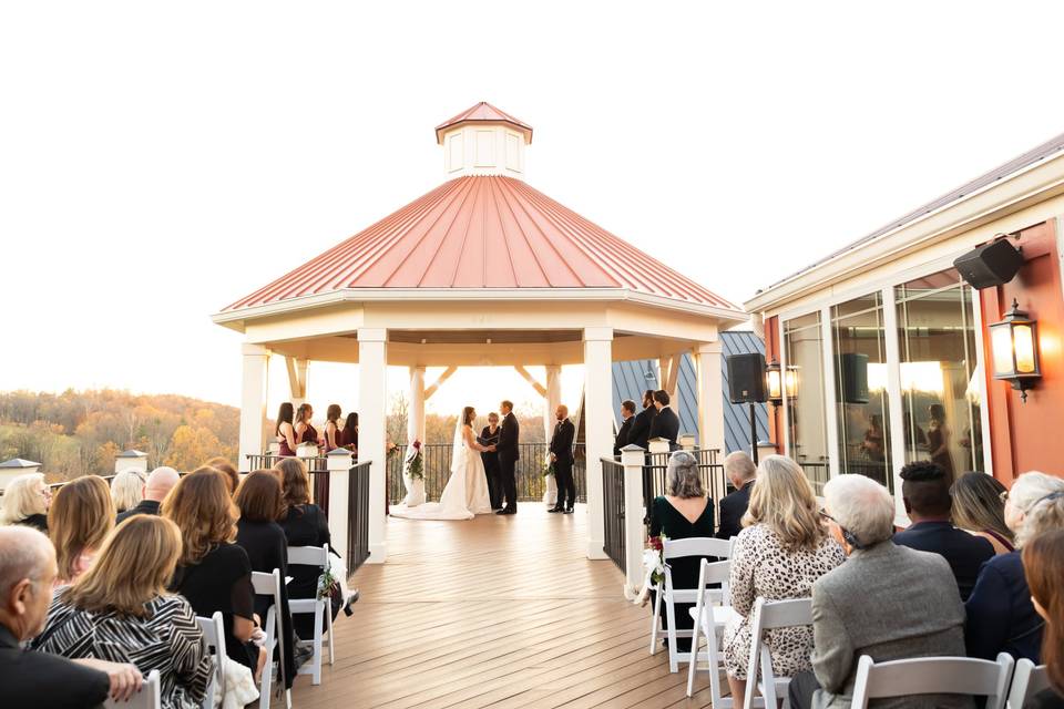 2nd Floor Deck Ceremony