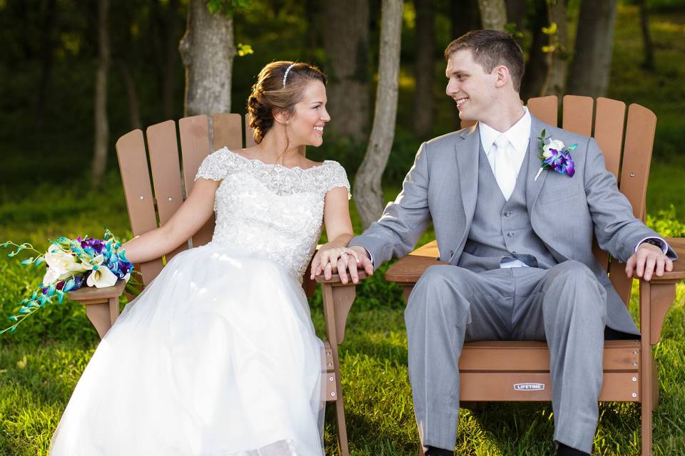 Couple on the Lawn