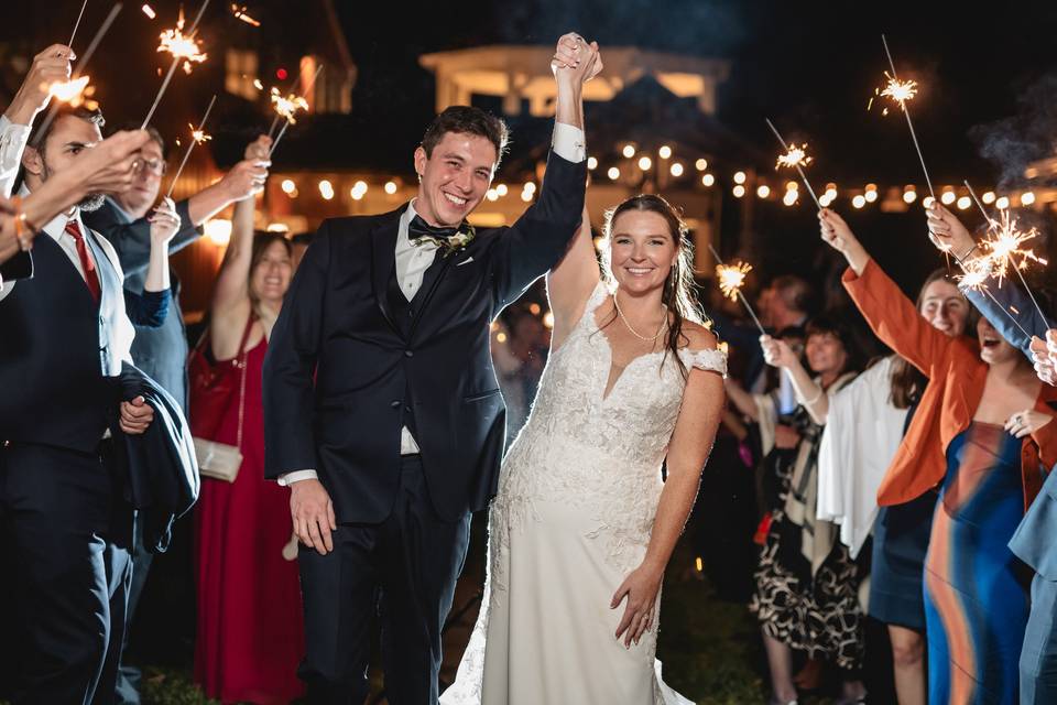 Sparkler Send Off