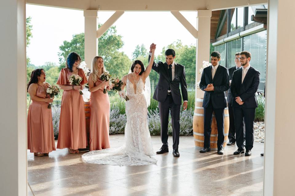 1st Floor Porch Ceremony