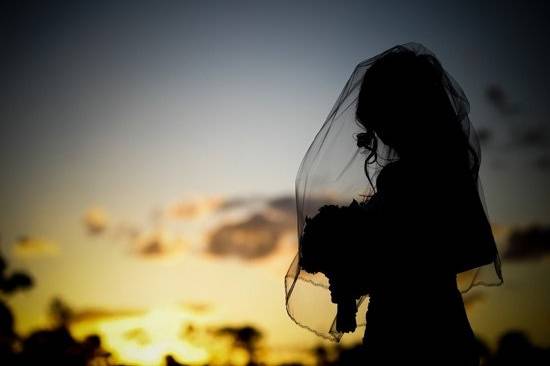 Bride & Sunset