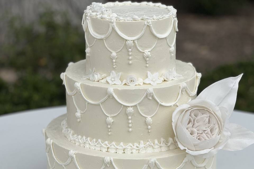 Vividly Vibrant & Colourful Wedding Cakes - Polka Dot Wedding