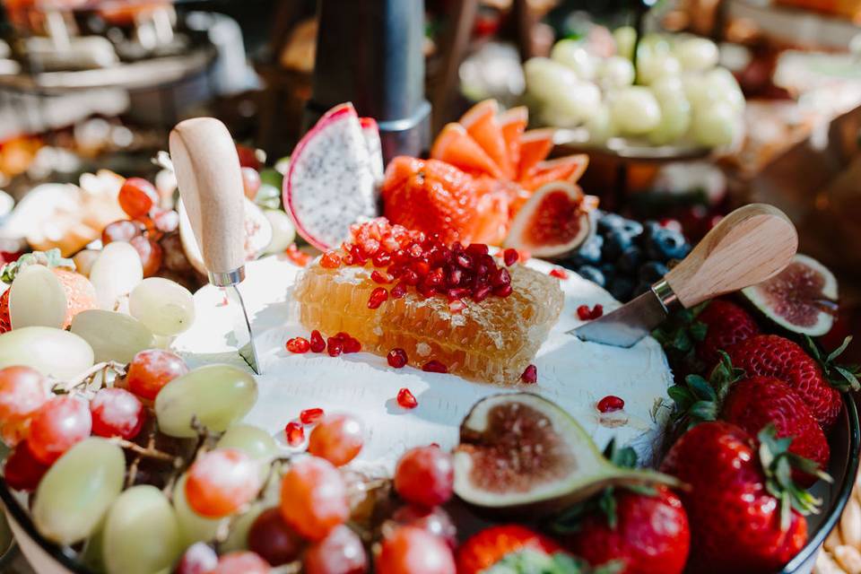 Appetizer grazing table