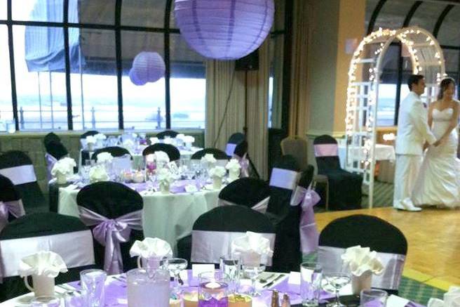 Reception area