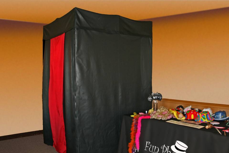 Enclosed Booth