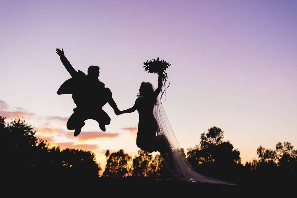 Sunset Wedding Photos