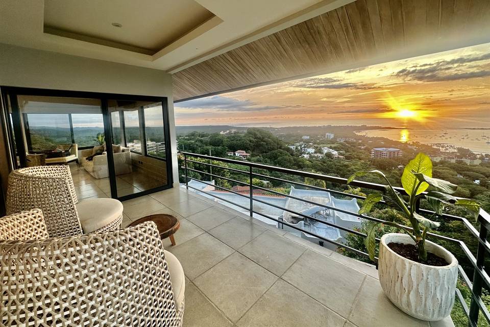 Master bedroom balcony