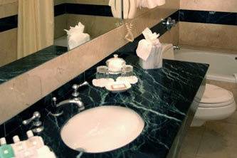 Full Marble Bathrooms in All Rooms