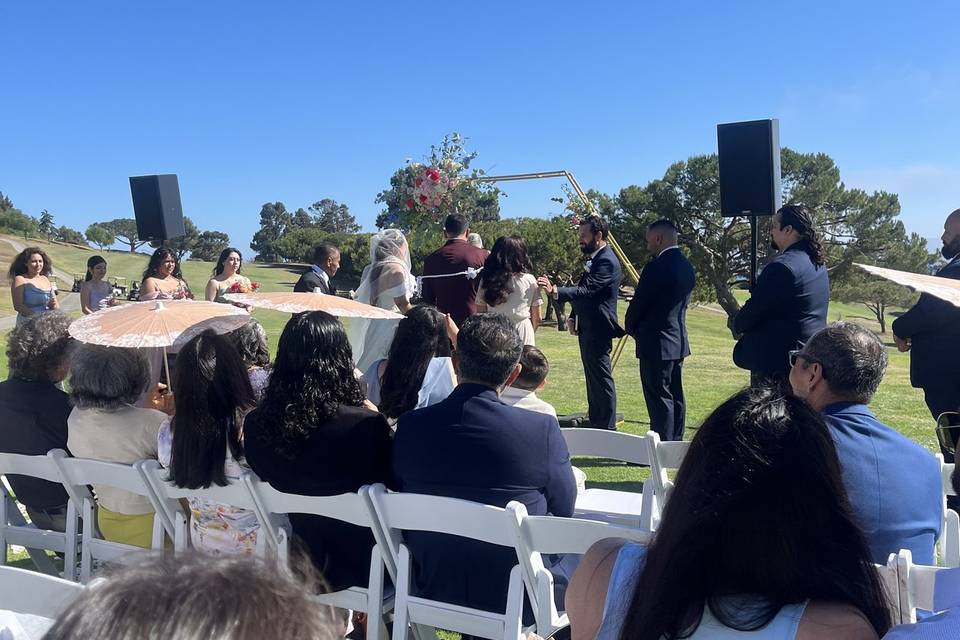 Ceremony Setup 1