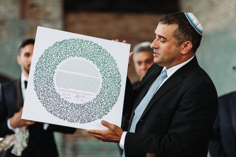 Mike and Molly Ketubah