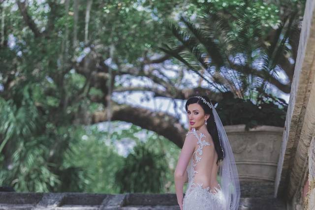 Final wedding look