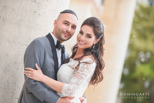 Sweet newlyweds