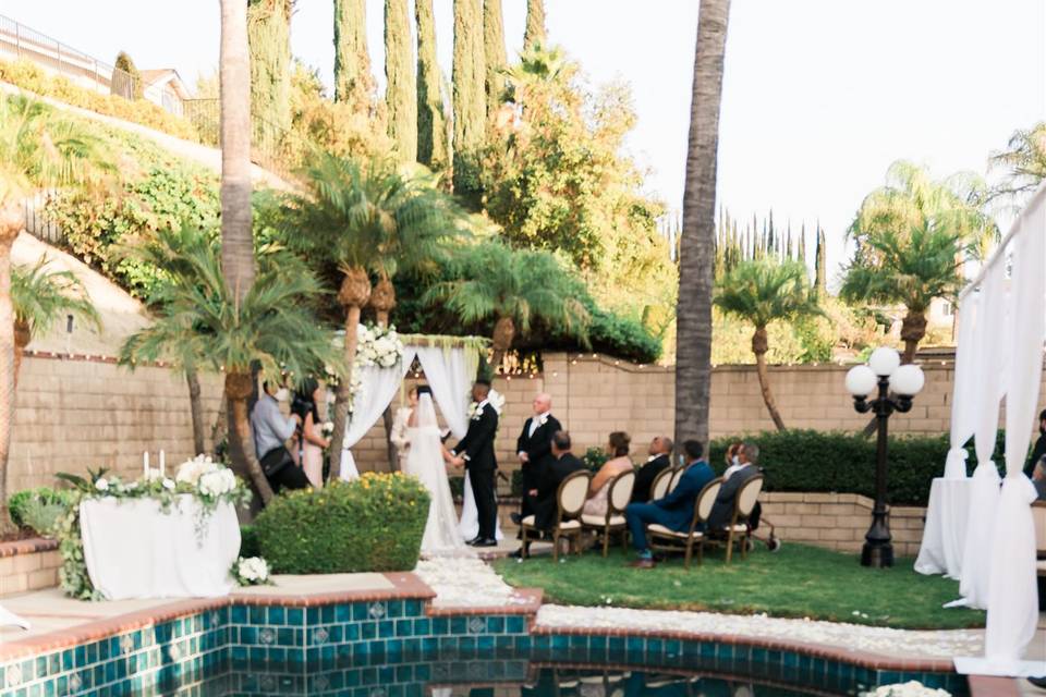 Backyard Wedding