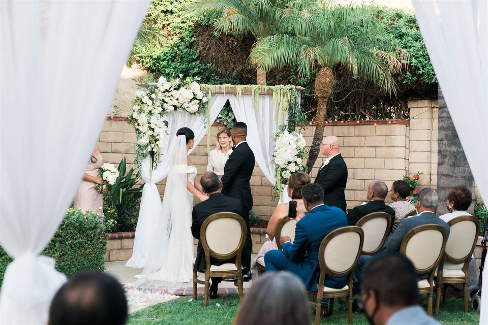 Backyard Wedding