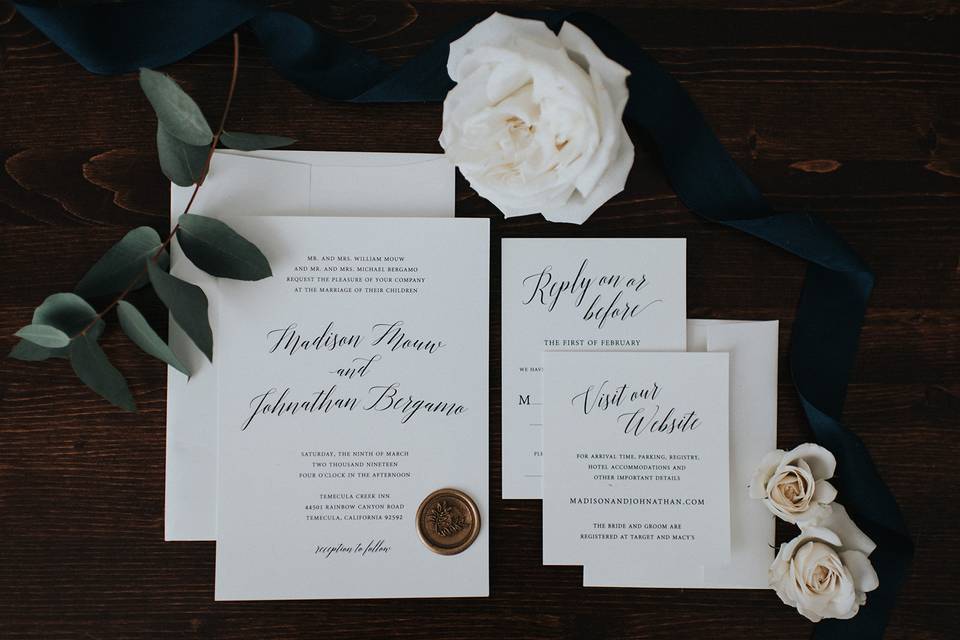 Simple Invitations