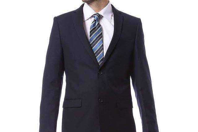 Navy Suit for all occasions available at Bravo Suit and Tux