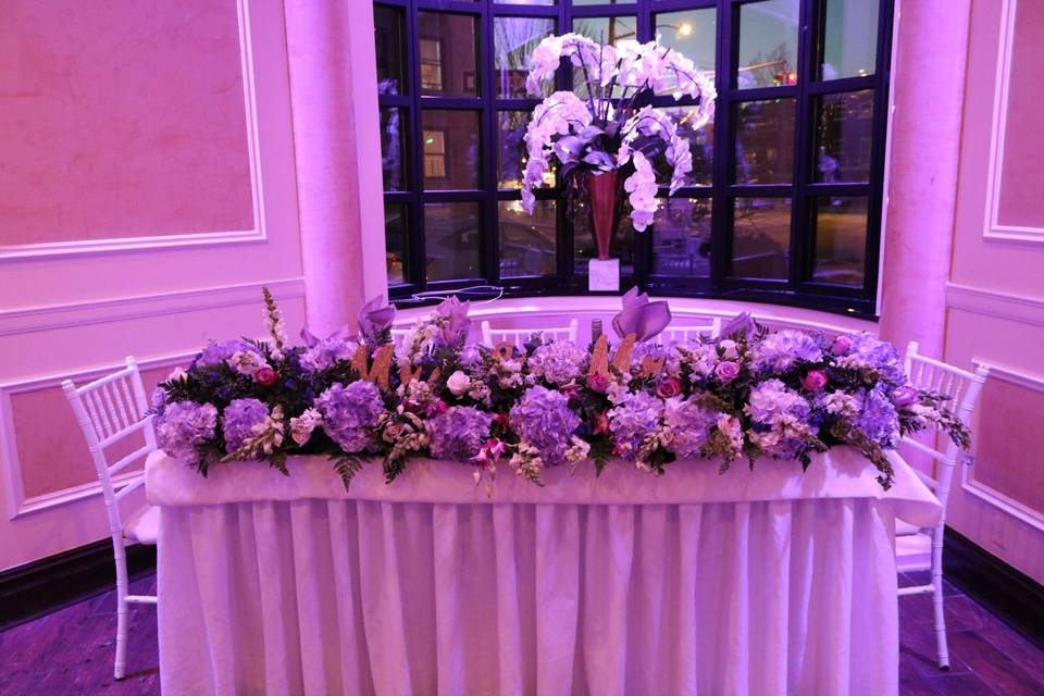 Floral Decoration for table