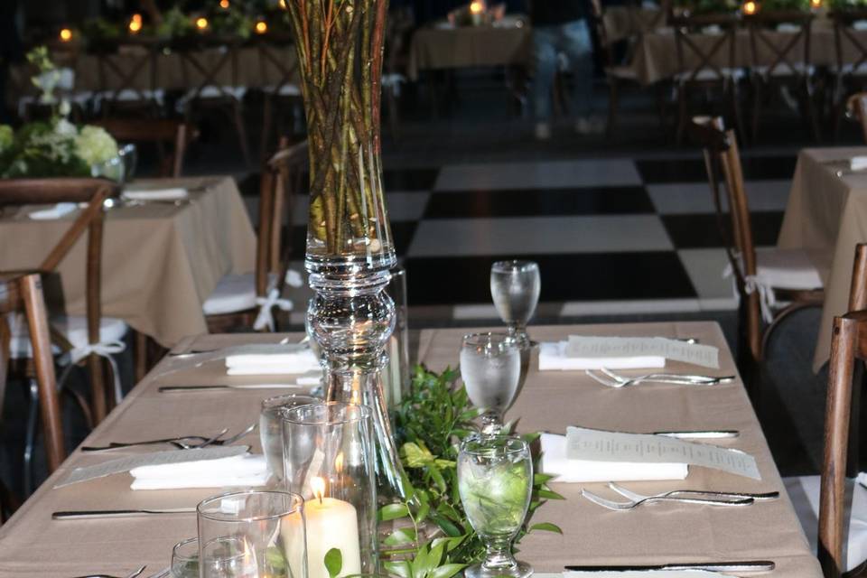 High Table Arrangement