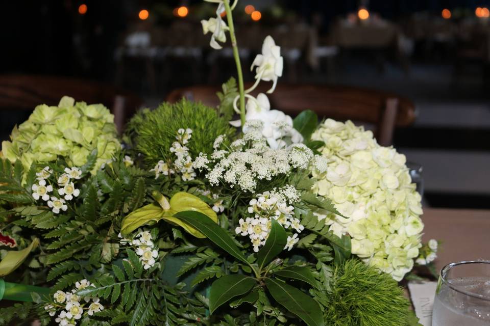 Table Arrangement close up