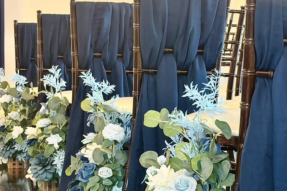 Wedding Aisle Florals