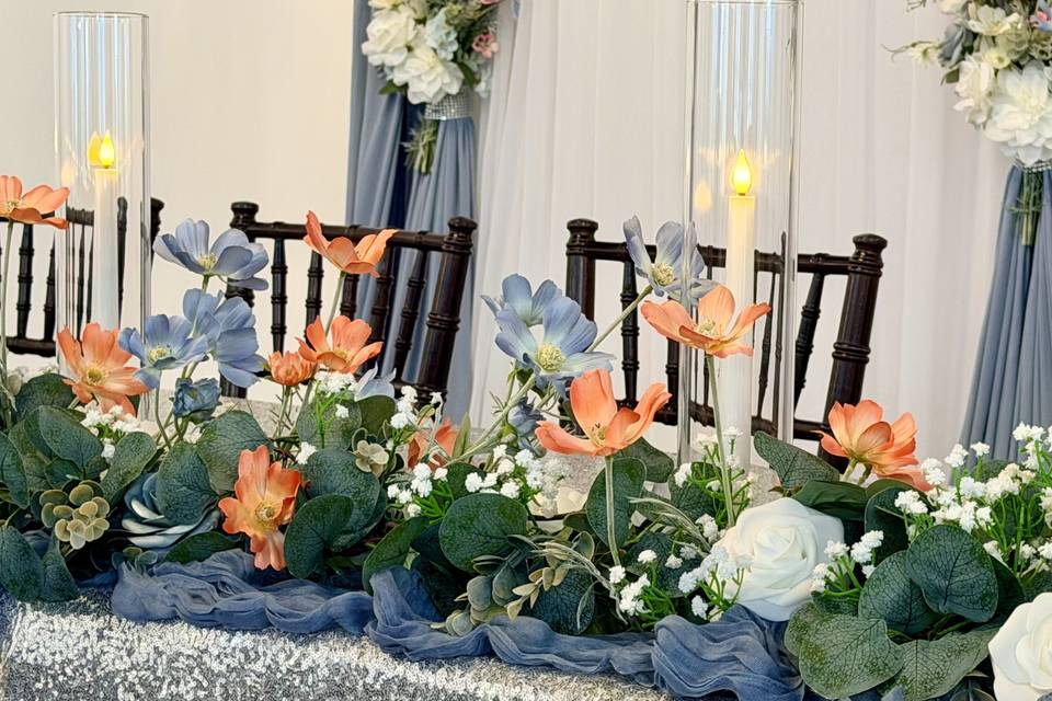 Wedding Dinner Head Table