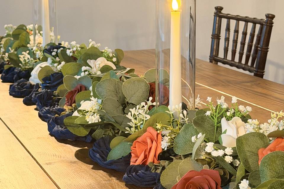 Fall Wedding Reception