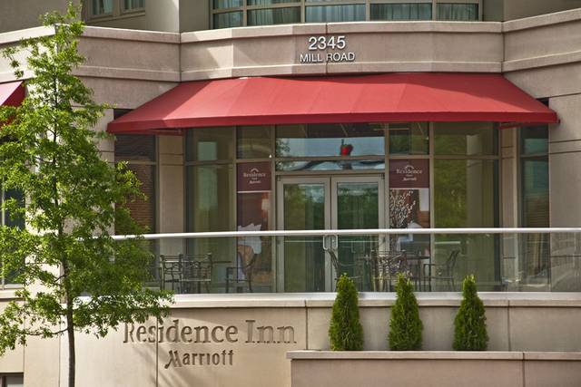 Exterior view of Residence Inn Alexandria Old Town South at Carlyle