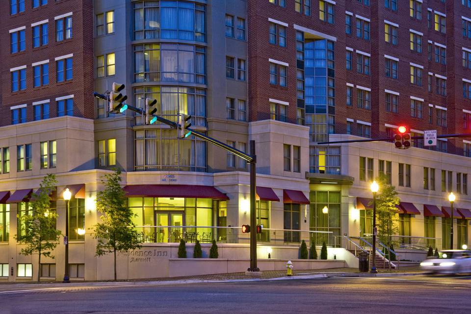 Exterior view of Residence Inn Alexandria Old Town South at Carlyle