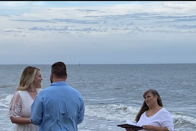 Beach wedding