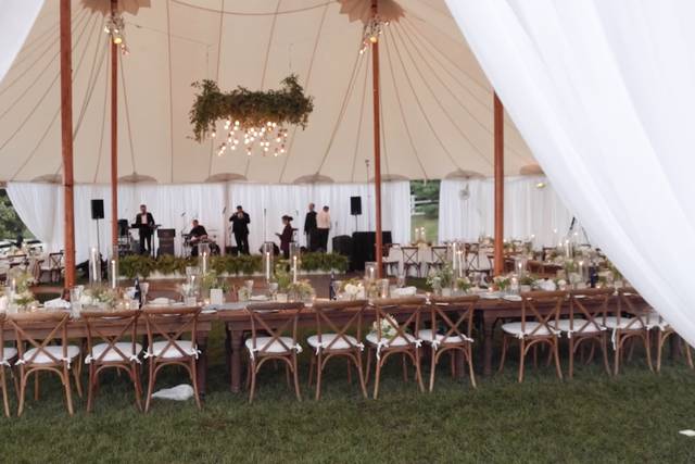 Inside Tent