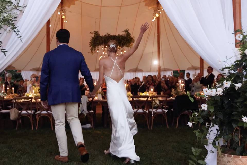 Inside Tent