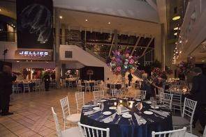 Wedding reception area