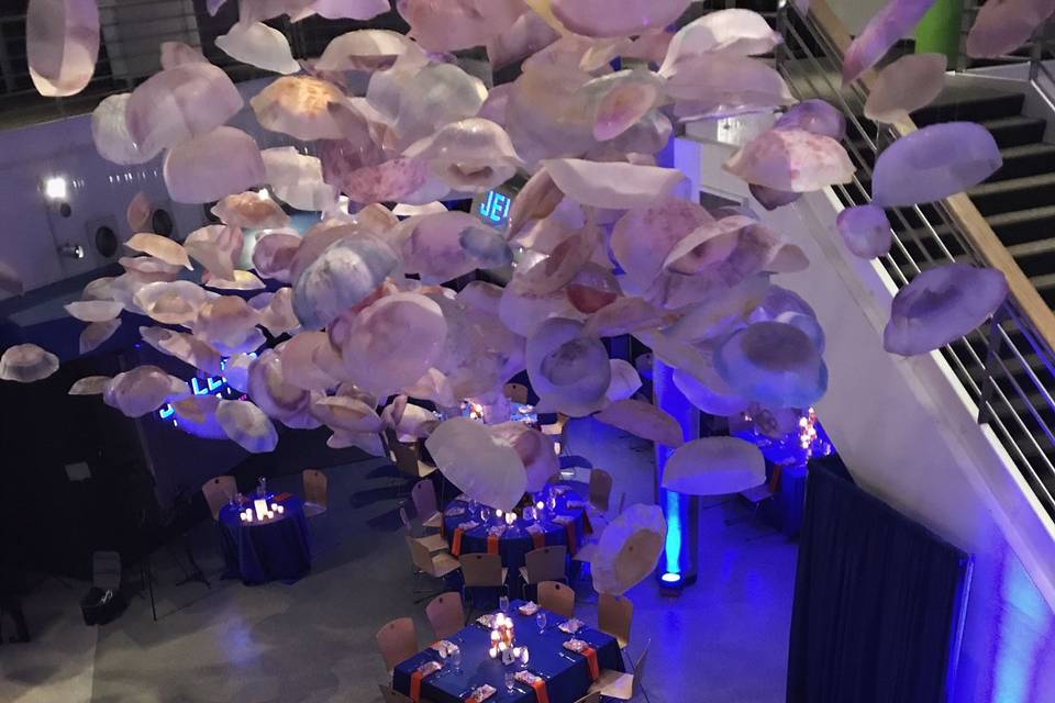 Pier 4 atrium reception