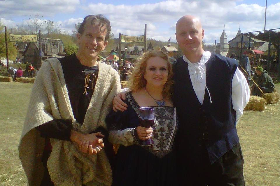 Wedding at the Renaissance Festival