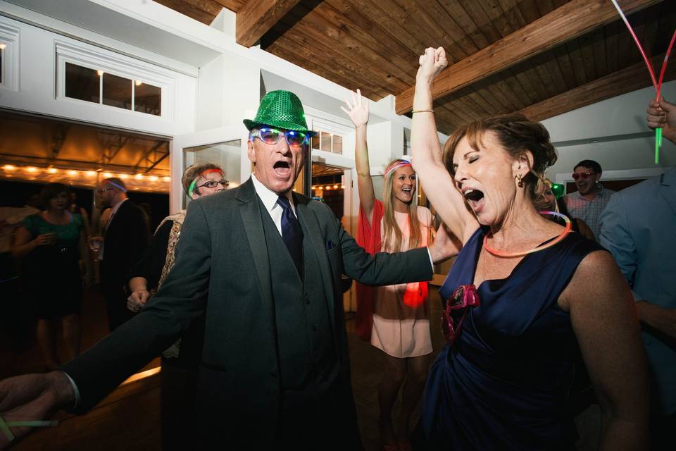 The parents of the Bride, getting down! :-)Photography courtesy of Joni Schrantzjonischrantz@gmail.com