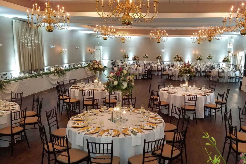 Large Wedding Set Up