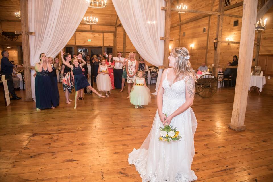 Bouquet Toss