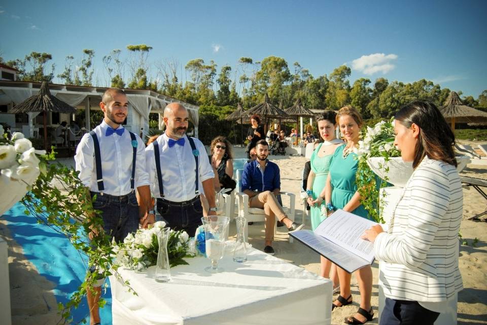 Gay wedding in Italy