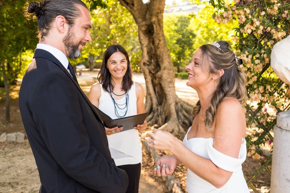 Country wedding in Italy