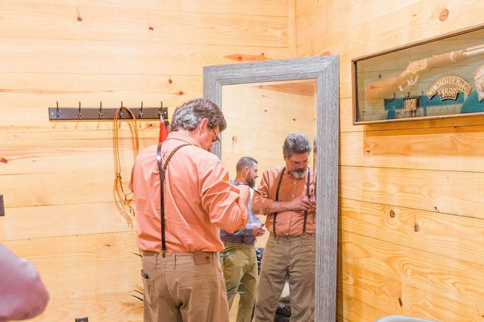 Inside of the Groom's Room