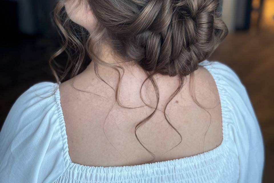 Bridal hairstyle
